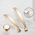 Hardware Material Champagne Gold Door Handles Supplier